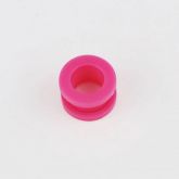 Alargador - Flesh Tunnel - Acrílico - Strawberry - Rosa (VÁR
