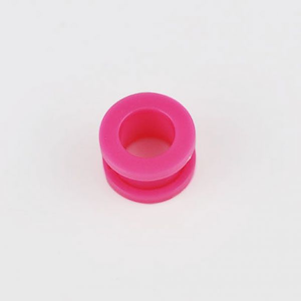 Alargador - Flesh Tunnel - Acrílico - Strawberry - Rosa (VÁR